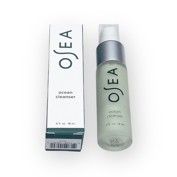 new OSEA ᯾ Algae Seaweed Radiance Ocean Cleanser ᯾ Luxe Travel Glass Jar ᯾ Boxed - Picture 11 of 16